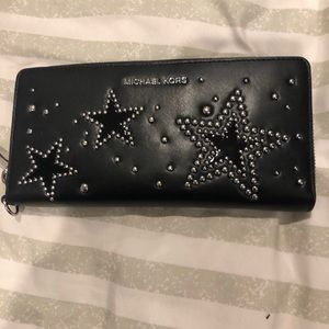 Michael Kors star studded wallet